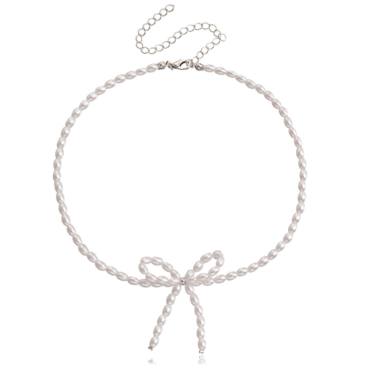 Wholesale Pearl Tassel Temperament Necklace Clavicle Chain